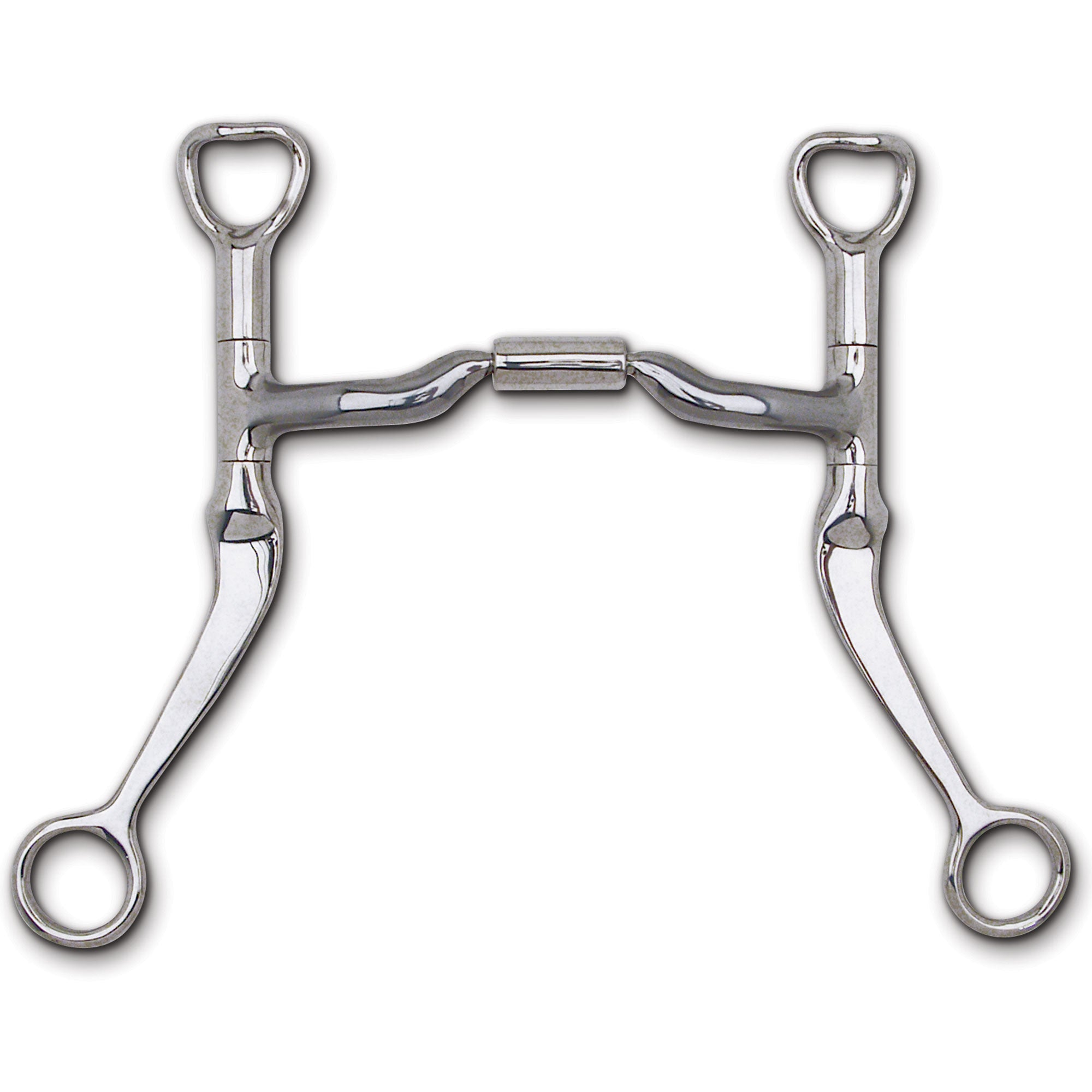 89 Flat Shank with Low Port Comfort Snaffle MB 04