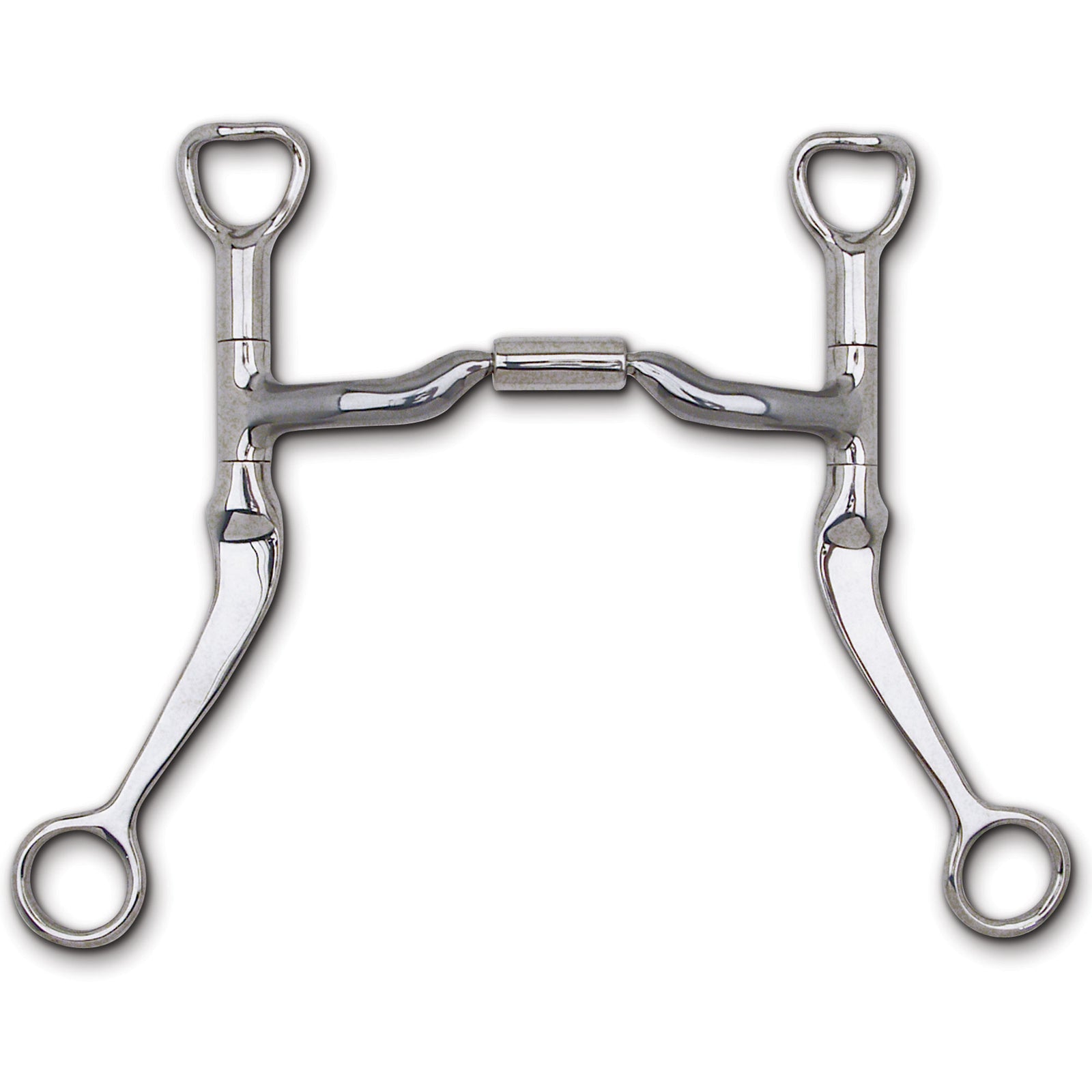 89 Flat Shank with Low Port Comfort Snaffle MB 04