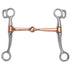 89 Tom Thumb Shank with Chrome-Plated Copper Snaffle