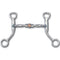 89 HBT Shank w/ Twisted Comfort Snaffle with Copper Roller MB 03T