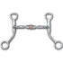 89 HBT Shank w/ Twisted Comfort Snaffle with Copper Roller MB 03T