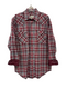 Panhandle Mens Maroon Snap Shirt