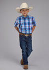 Boys SS Picnic Plaid