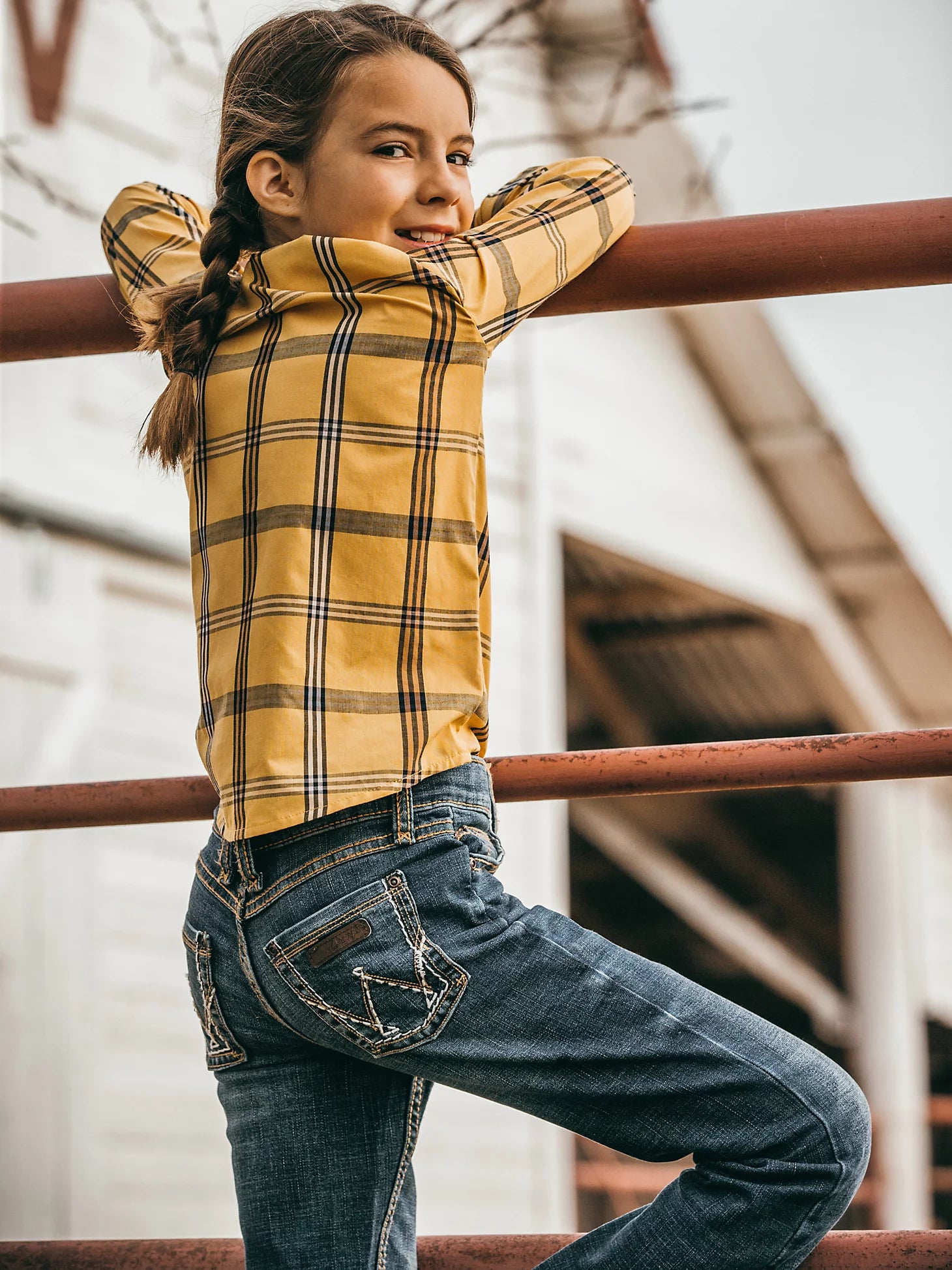 Wrangler® Boot Cut Girls Jean 09MWGMS