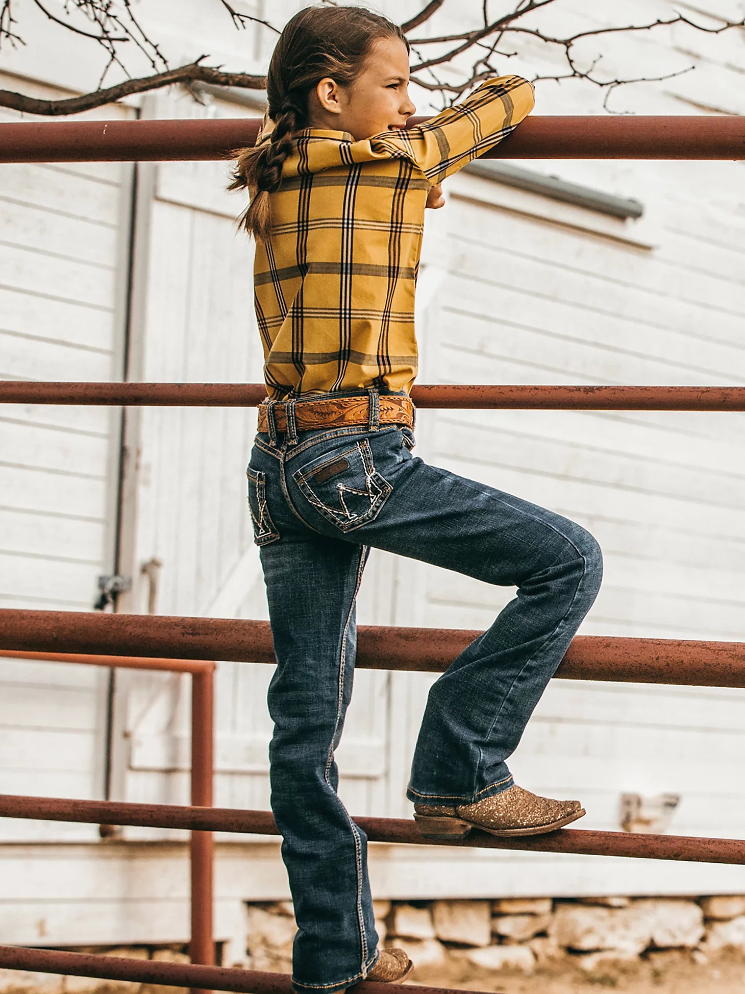 Wrangler® Boot Cut Girls Jean 09MWGMS