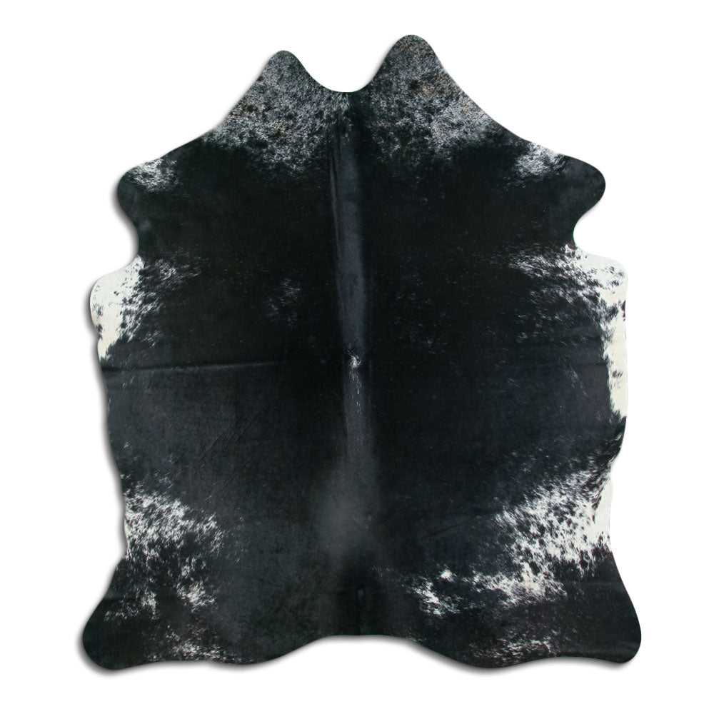 Salt & Pepper Black and White Cowhide