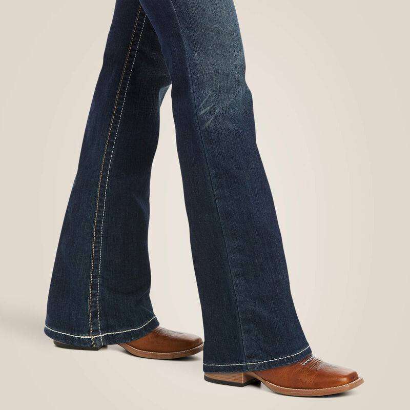 Ladies Mid Rise Stretch Whipstitch Jean 10014022