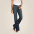 Ladies Mid Rise Stretch Whipstitch Jean 10014022