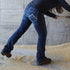 Ladies Mid Rise Stretch Whipstitch Jean 10014022