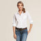 WMS Wrinkle Resist White Kirby Stretch Shirt