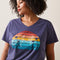 Ladies ARIAT REAL HORIZON SS T-SHIRT