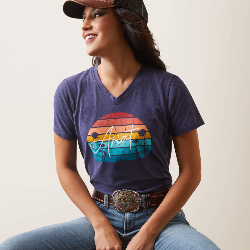 ARIAT 10043418 REAL HORIZON SS T-SHIRT