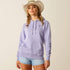 Wms Ariat Logo 2.0 Hood Lavendar