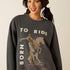 Wms Oversized Crew Swtshirt