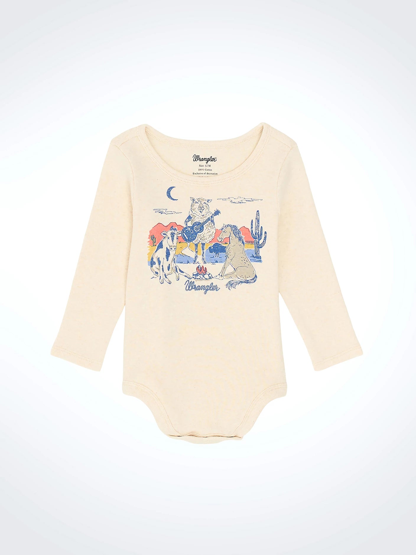 Wrangler Baby Girl's Graphic Onesie 112367542