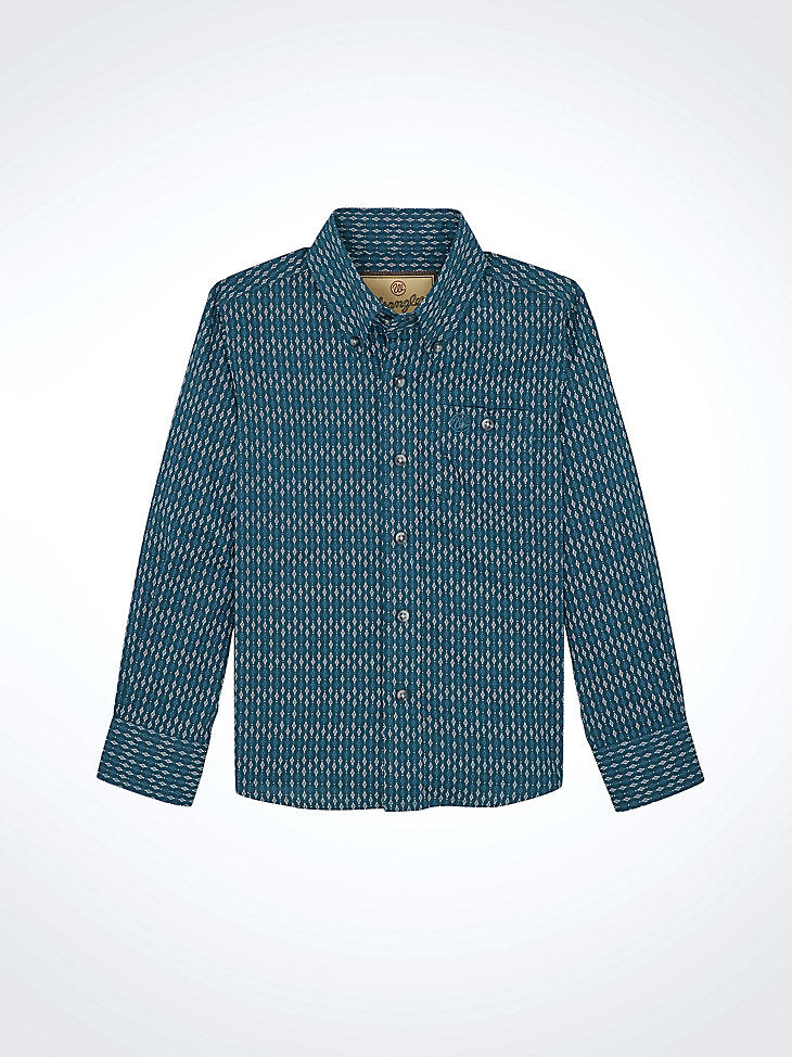 Wrangler Boys Classic Button-Down