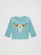 Little Girl's Western Crewneck Sweatshirt