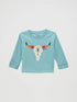 Little Girl's Western Crewneck Sweatshirt