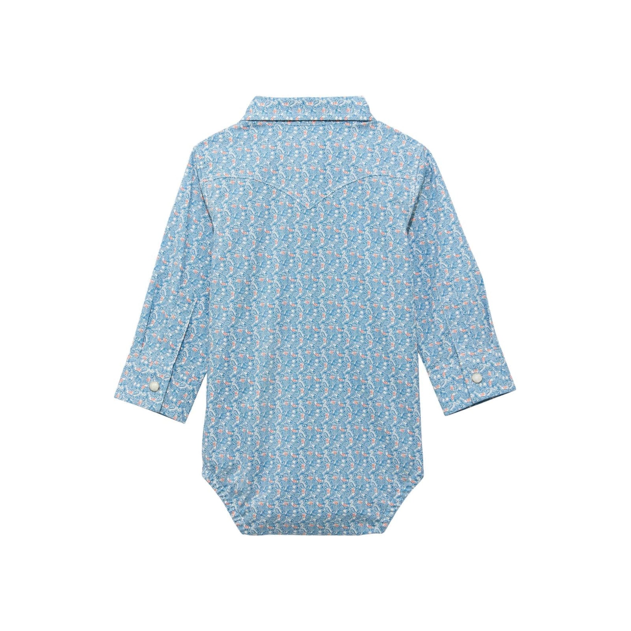 Wrangler Baby Boy LS Bodysuit Blue 112374303