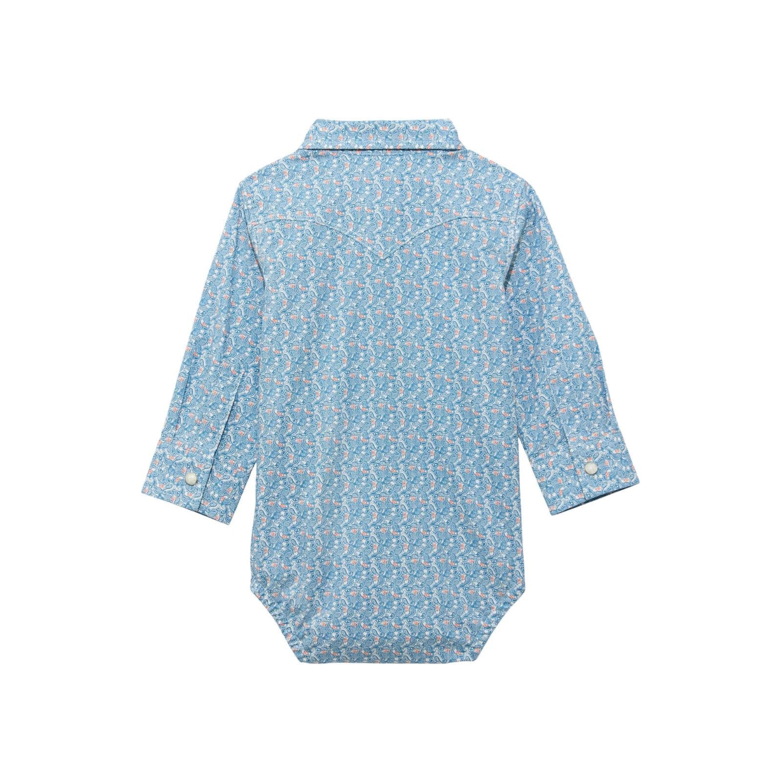 Wrangler Baby Boy LS Bodysuit Blue 112374303