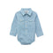 Wrangler Baby Boy LS Bodysuit Blue 112374303