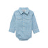 Wrangler Baby Boy LS Bodysuit Blue 112374303