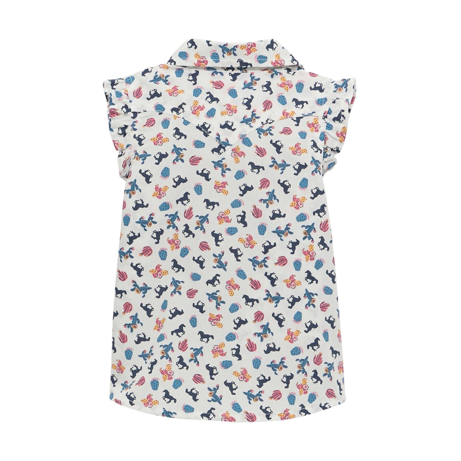 Wrangler Baby Girl Western Snap Shirt