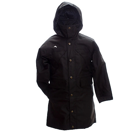 Black Oxford Rain Slicker