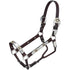 215 Gold & Black Silver Show Halter