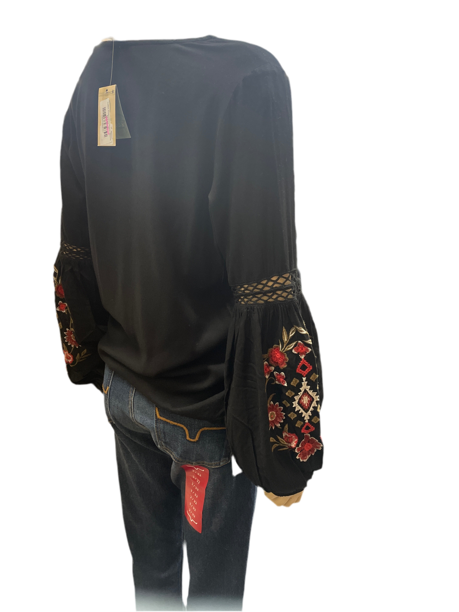 Ladies Embroidery Rayon Blouse