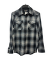 Mens Pendelton Grey Snap Shirt RA642-32408