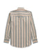 Ely Mens LS Textured Stripe Snap Shirt 2029325