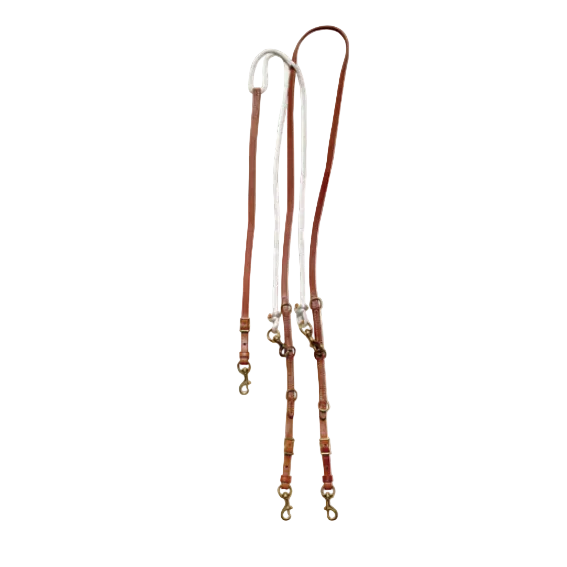 202 German Martingale Barrel Reins H846