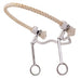 Stainless Steel Quik Stop W/Rope Noseband