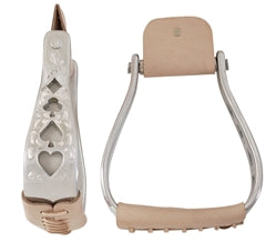 50 Aluminum Visalia Stirrups 254-477