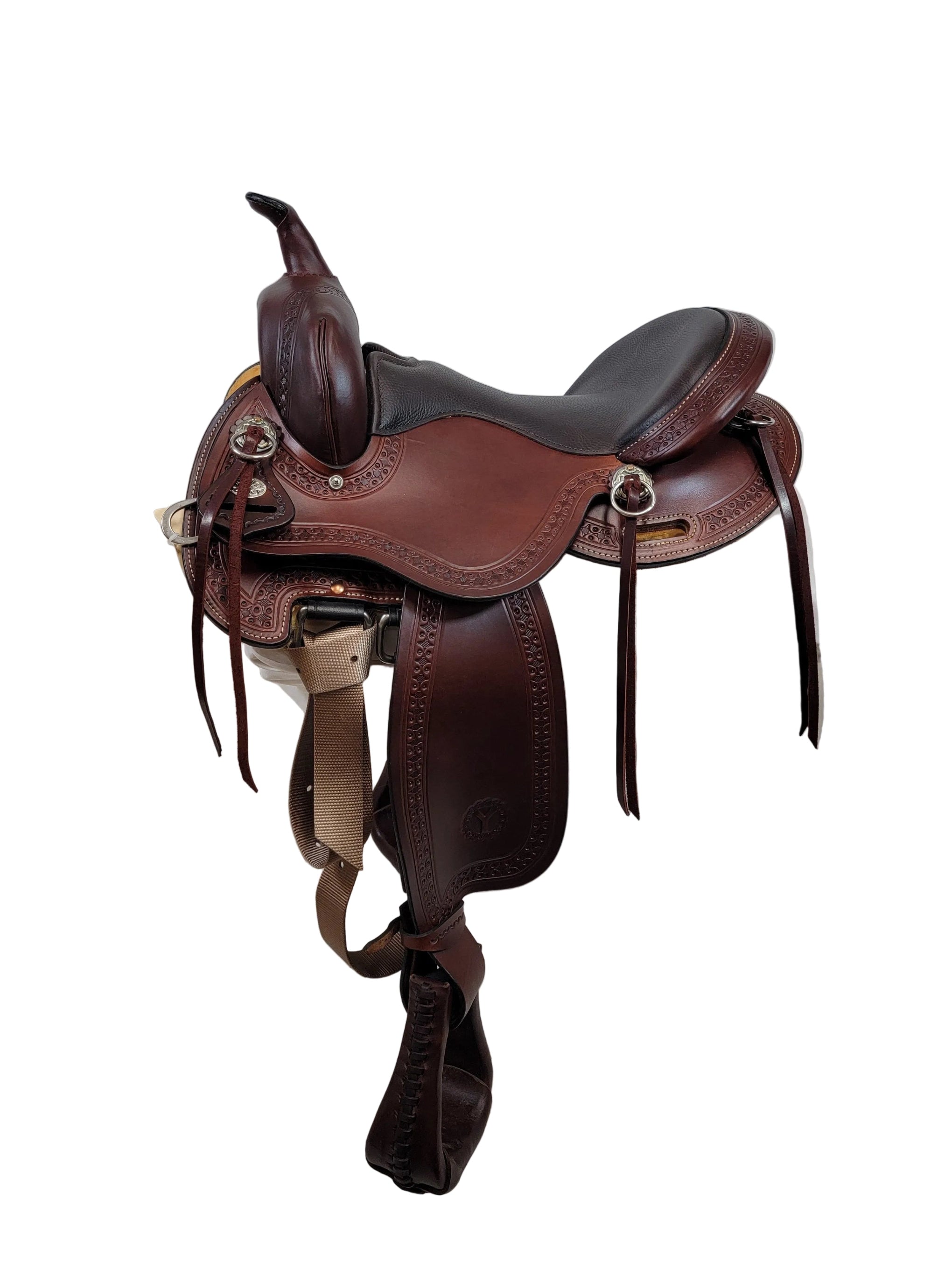 trail dark oil padded seat light weight 3way rigging 