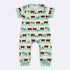 Mint Cattle Boy Romper