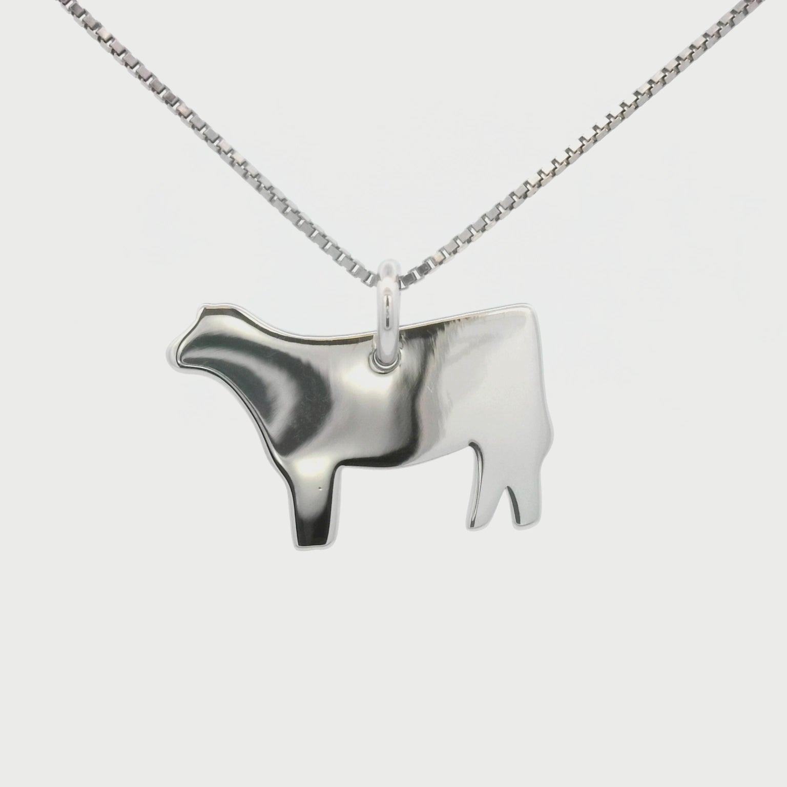 KH Heifer Silhouette Pendant