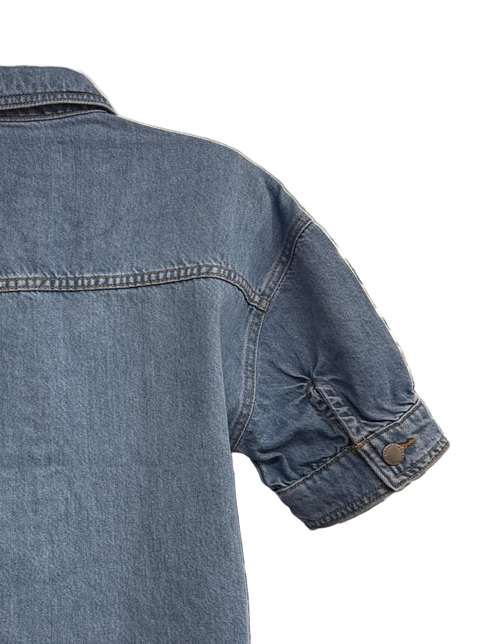 Elvie Sena Blue Denim Shirt