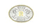 Nocona Oval Bry Edge Initial Belt Buckle 37072