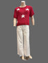 Women's Star Short Sleeve Sweater Top