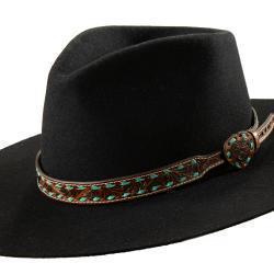 4 TQ Floral Heart Hat Band