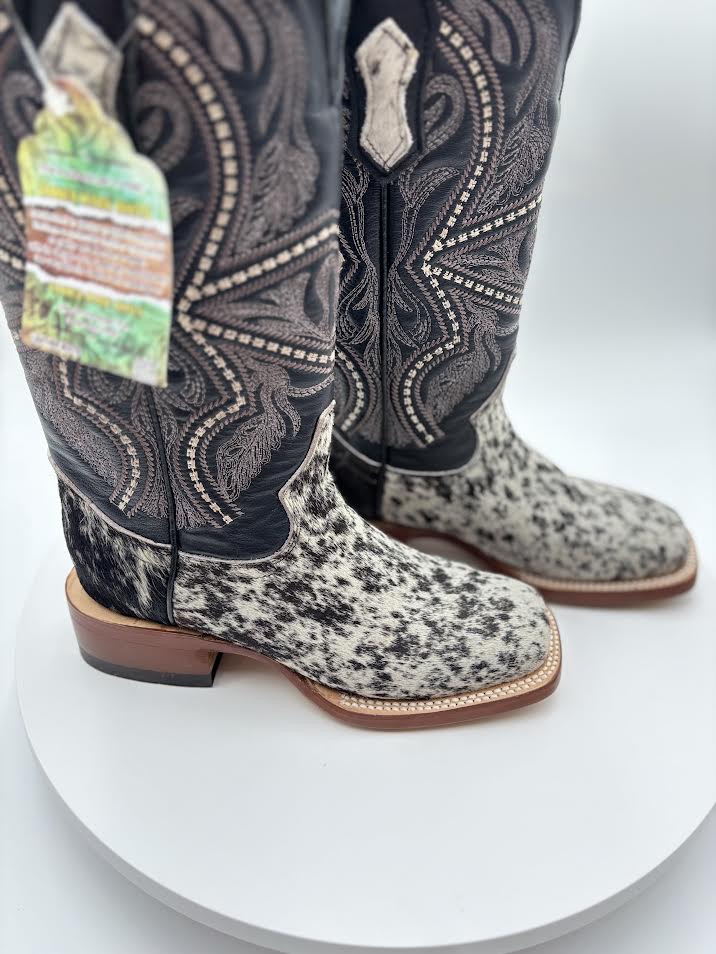 Tanner Mark W's BLK/WHT Cowhide TML207139