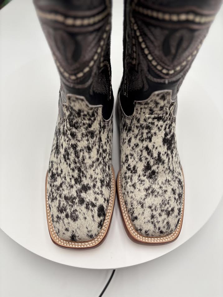 Tanner Mark W's BLK/WHT Cowhide TML207139