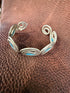 411 Silver Turquoise Bracelet