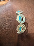 411 Silver Turquoise Bracelet