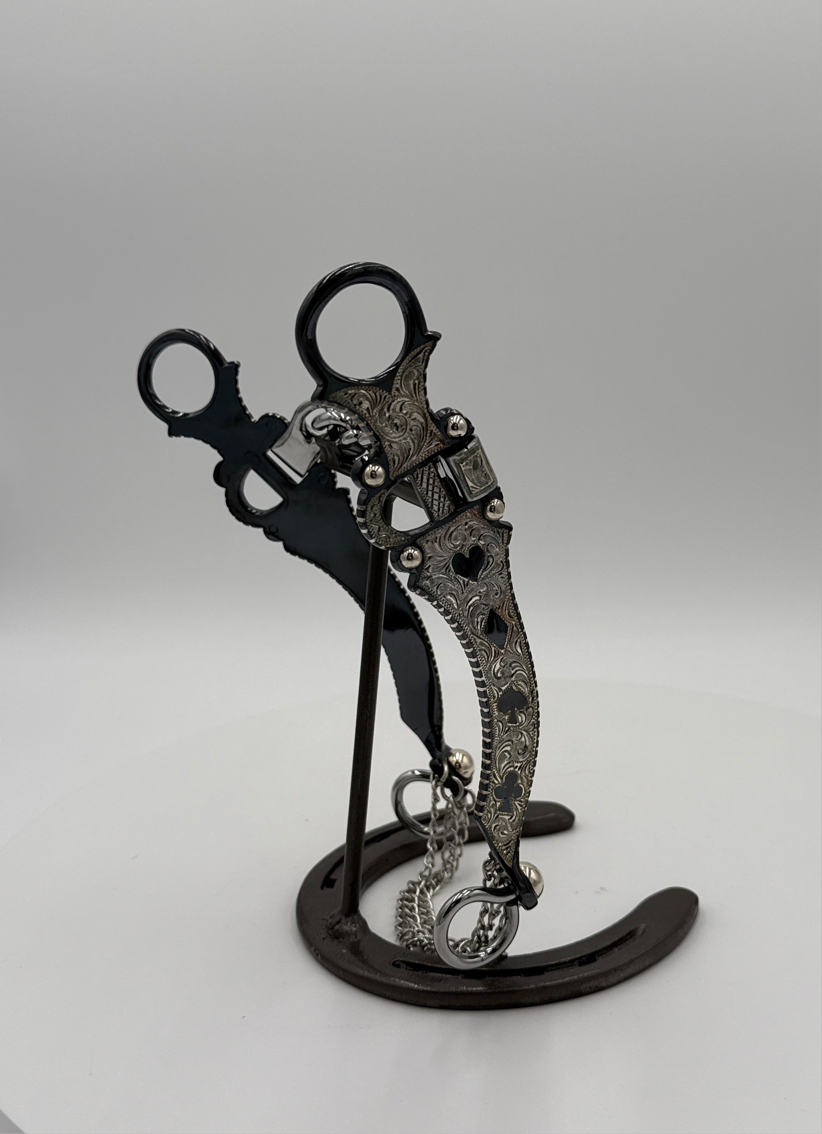 Vickers Silver Bit 560 Black Chain
