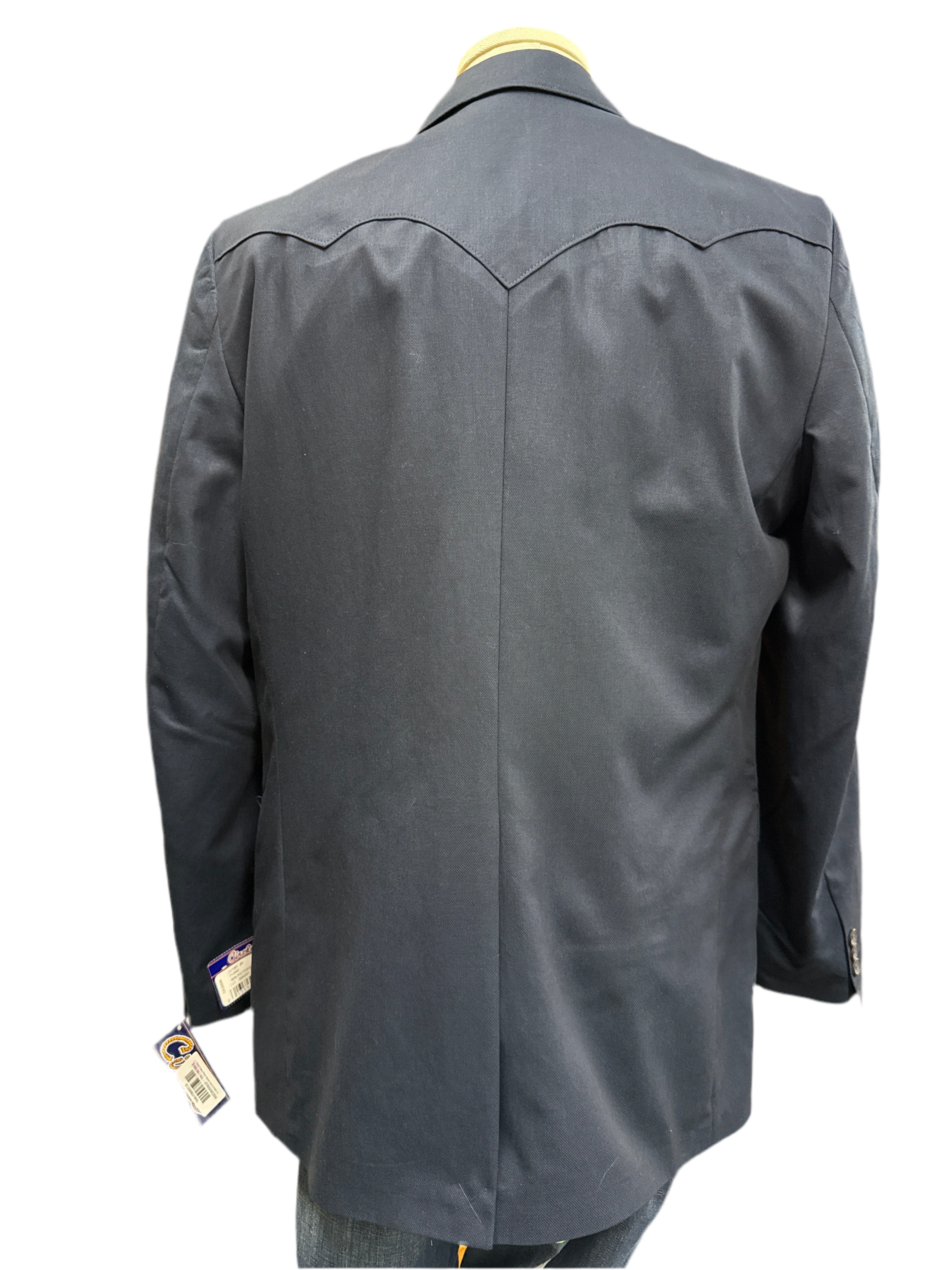 Circle S Navy Plano Sports Coat CC1087-11
