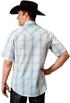 Roper Mens 1976 Multi Plaid SS Snap