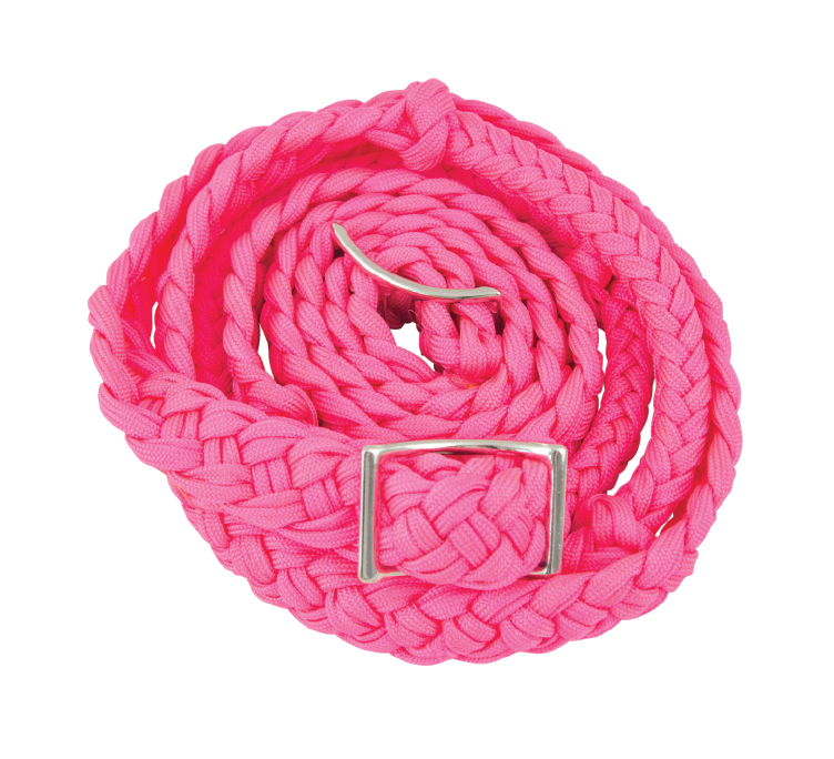 54 Braided Barrel Reins